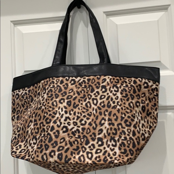 Leopard design tote bag - Picture 2 of 4